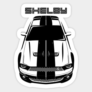 Ford Mustang Shelby GT500 2007-2009 - Black Stripes Sticker